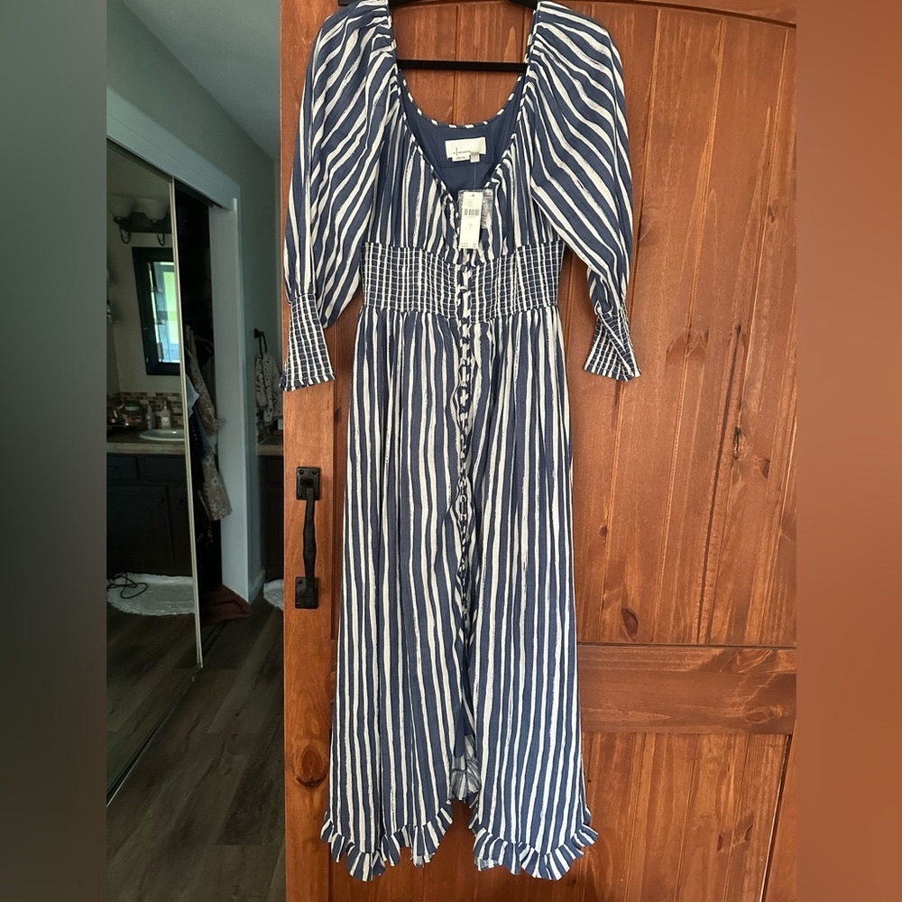 Anthropologie Stripped Dress